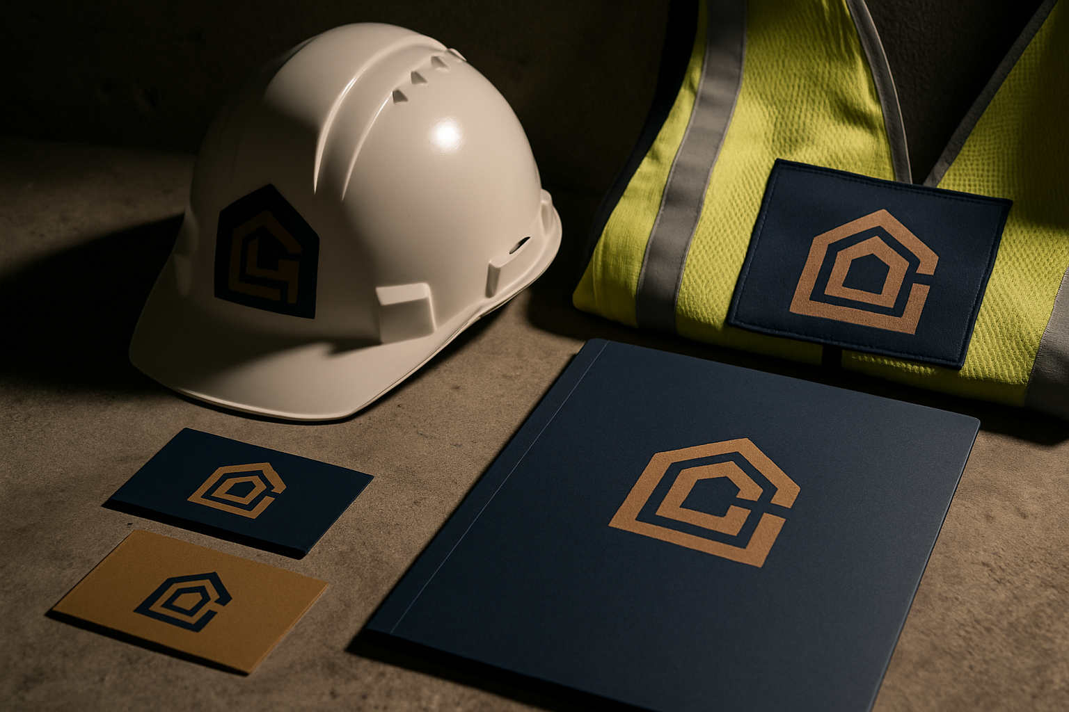 Insaat firmasi katalog ve sunum materyalleri