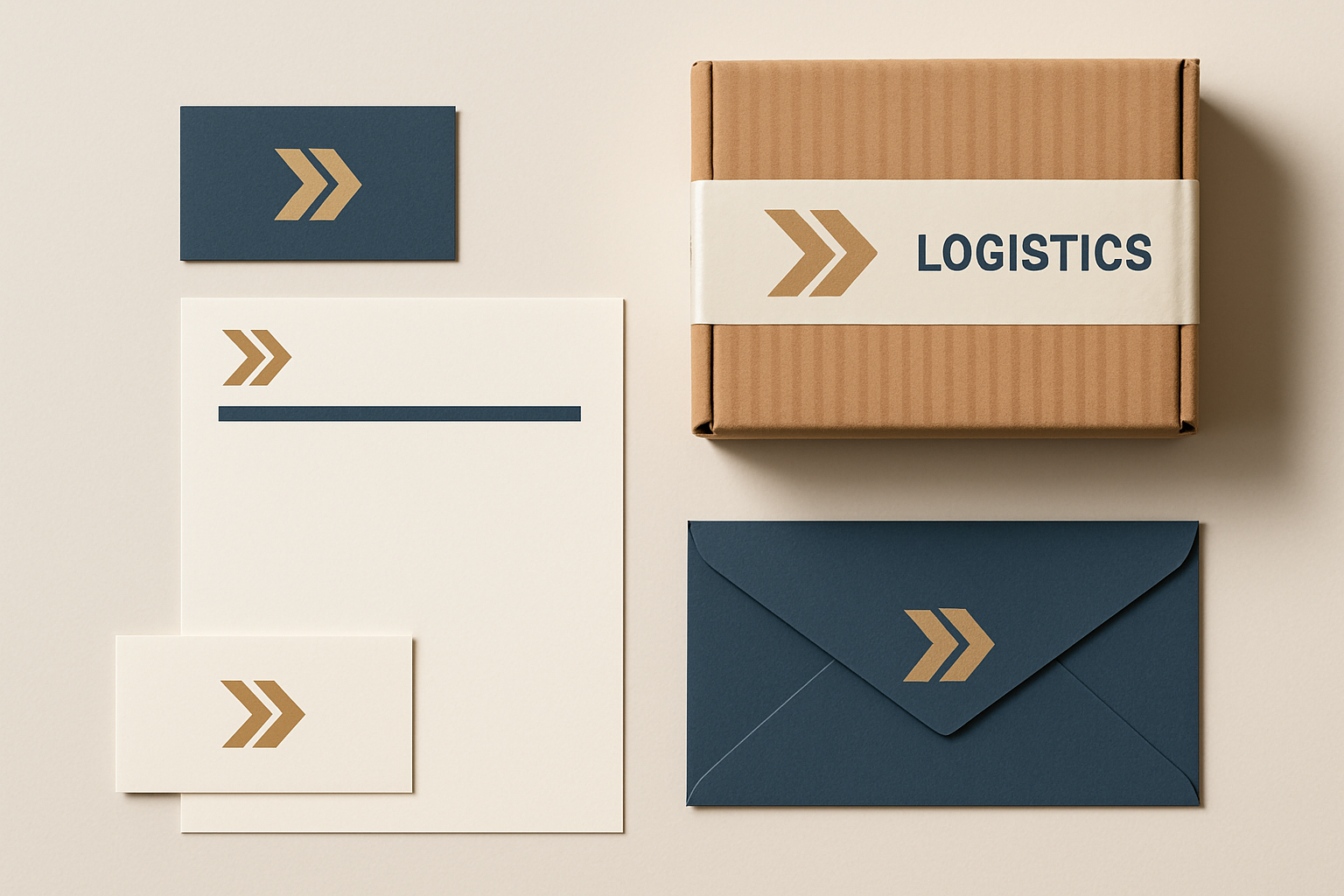 Lojistik firmasi icin kurumsal kimlik calismasi